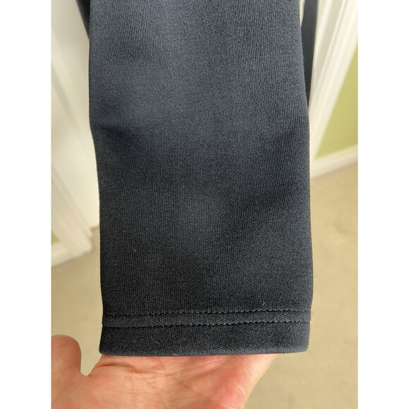 Tuckernuck XL Dress Black knit  Francoise Mini Mod Stretch Minimalist Career - Picture 5 of 11